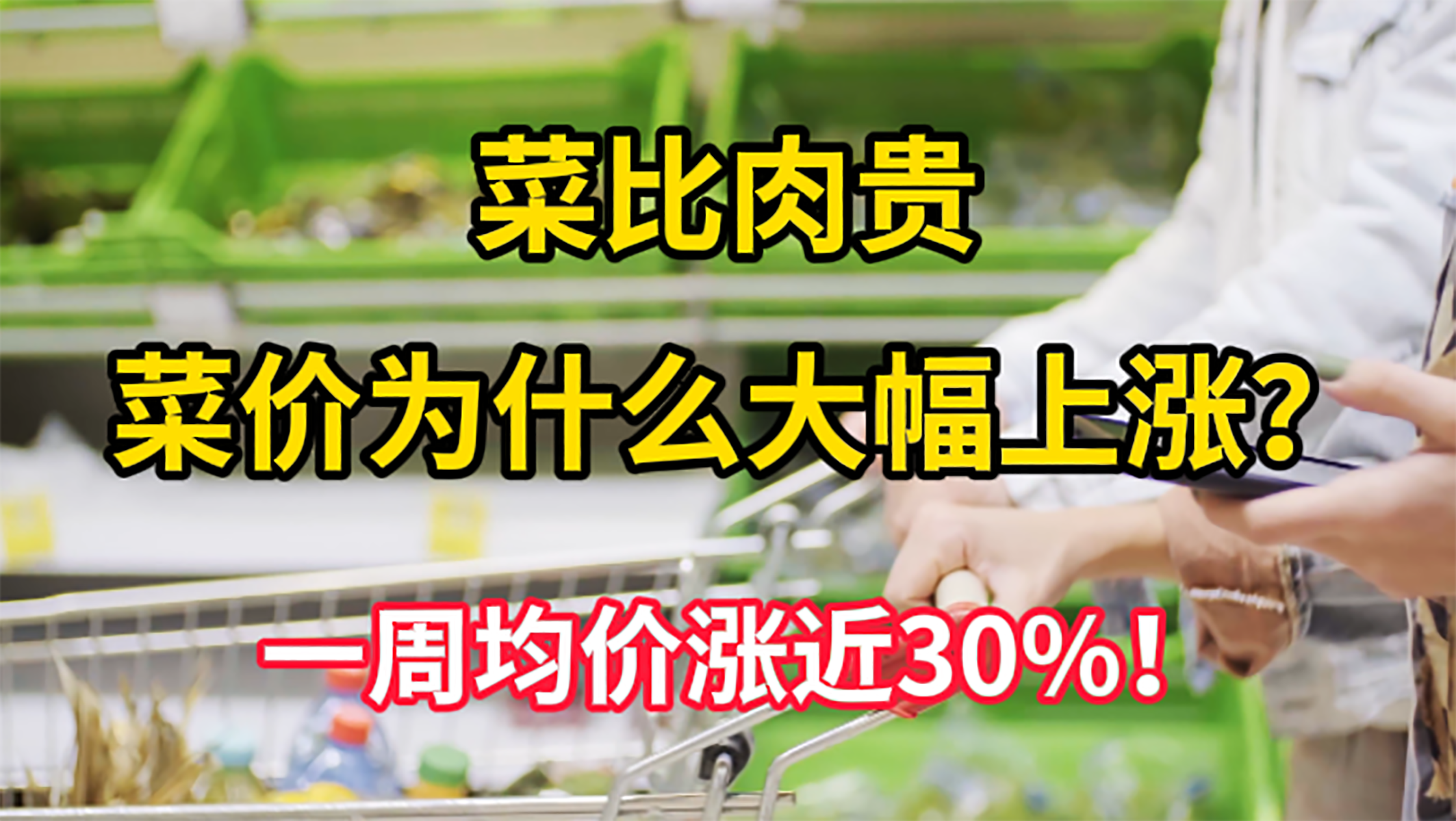 广州蔬菜配送，“菜比肉贵”，短短半个月为什么蔬菜价格上涨